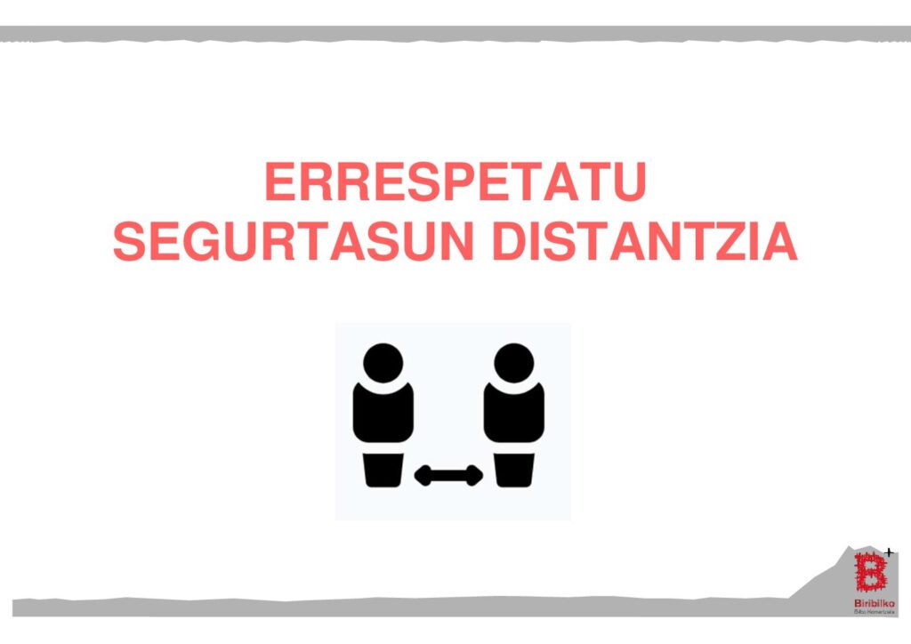 Errespetatu segurtasun distantzia (eus)