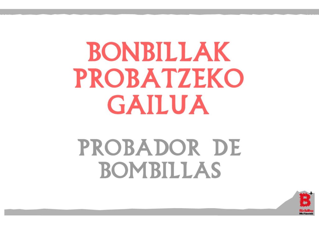 Probador de bombillas