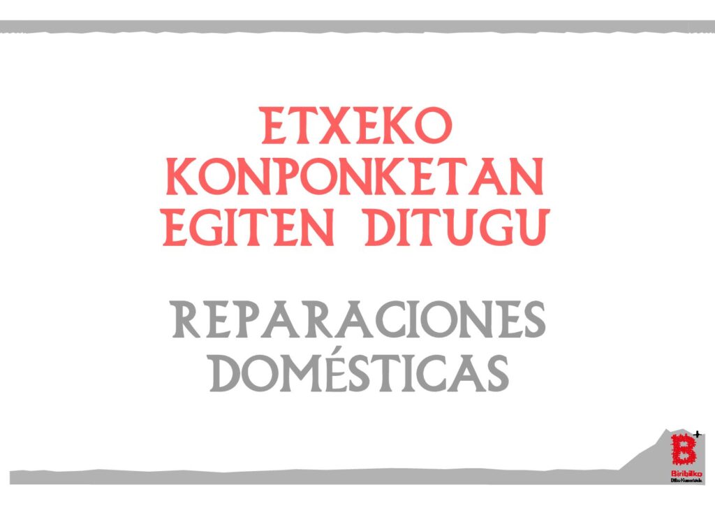 Reparaciones domésticas