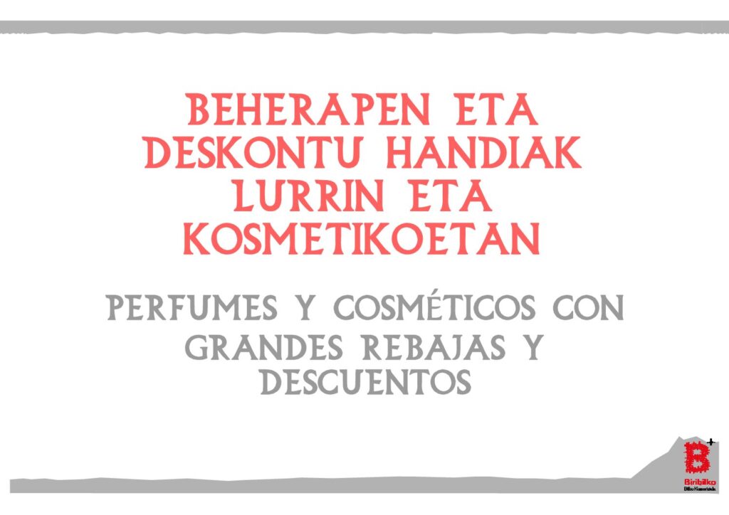 Perfumes y cosméticos con grandes rebajas y descuentos