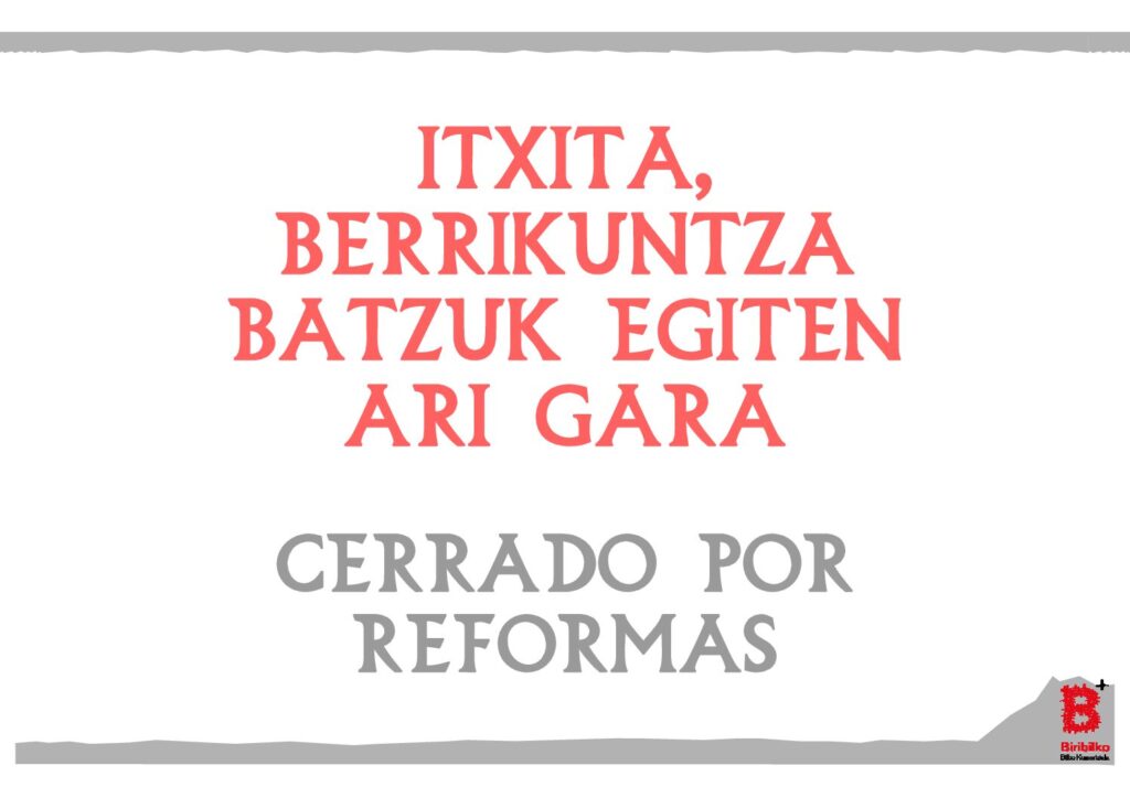 Berrikuntzagatik-itxita