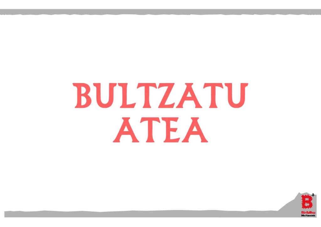 Bultzatu atea (eu)