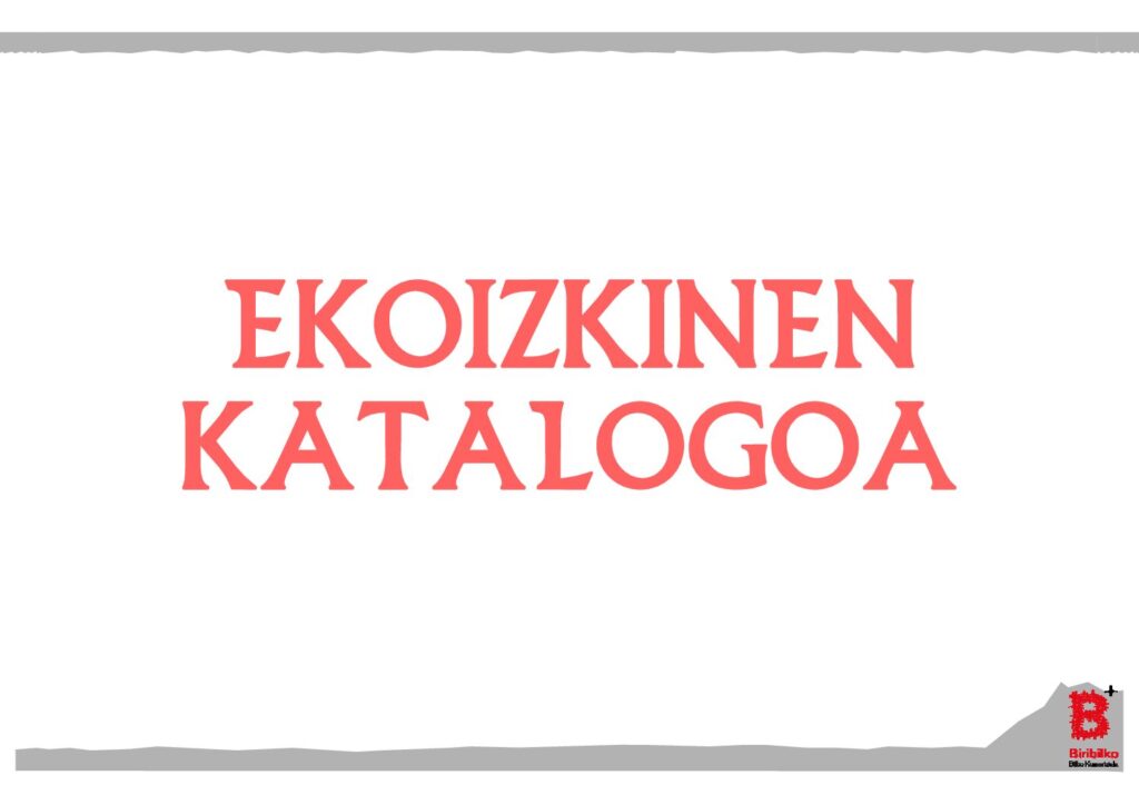 Ekoizkinen katalogoa (eu)