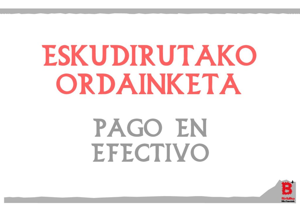 Eskudirutako ordainketa