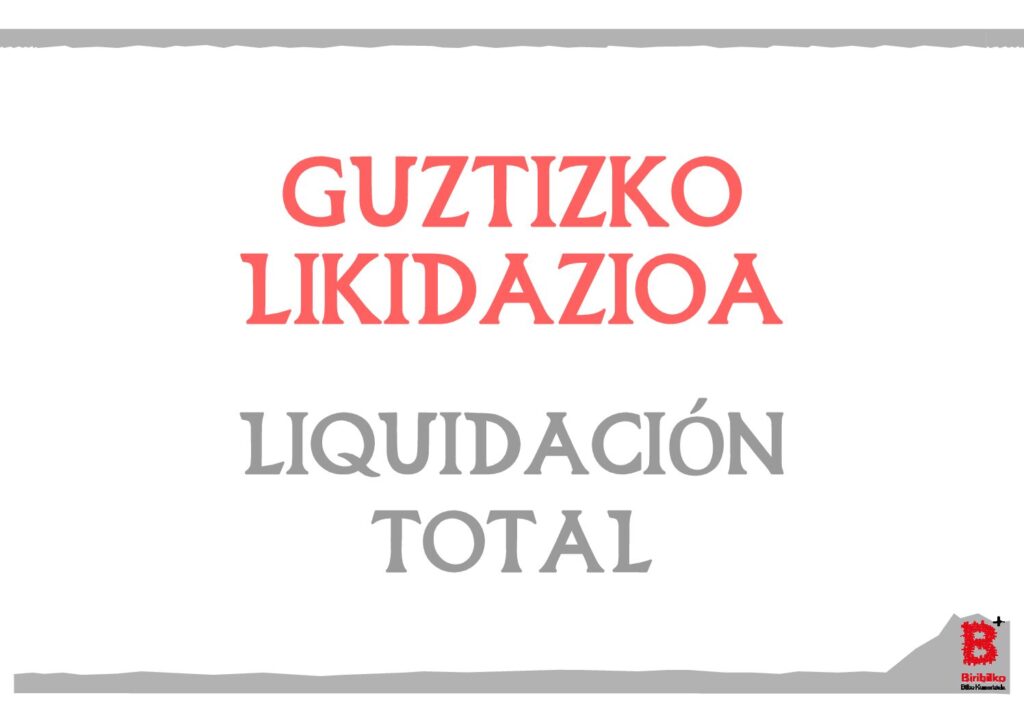 Guztizko likidazioa