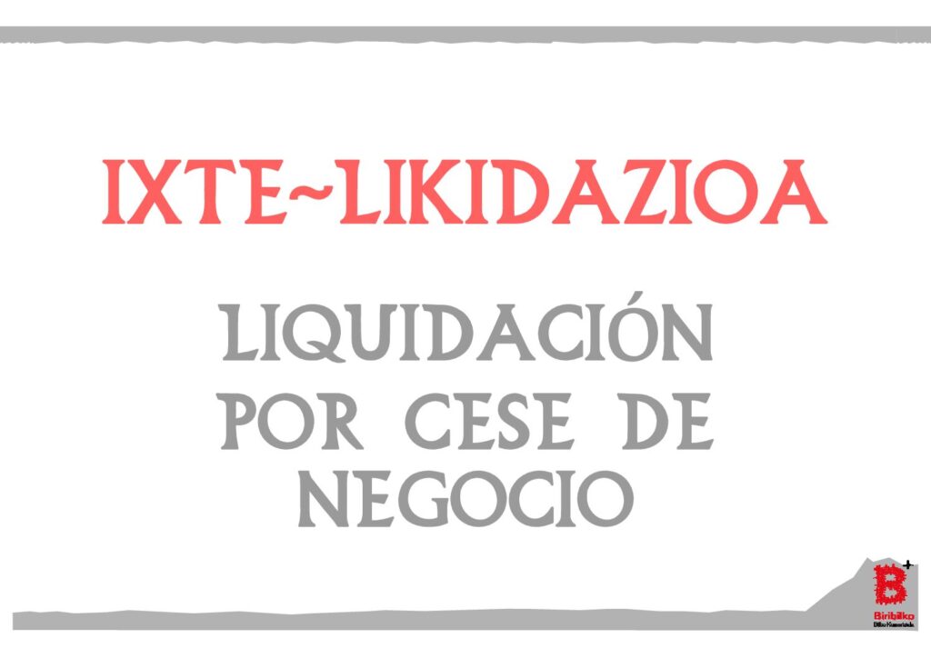 Ixte-likidazioa