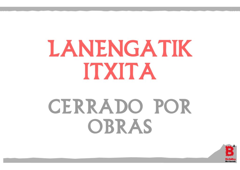 Lanengatik itxita