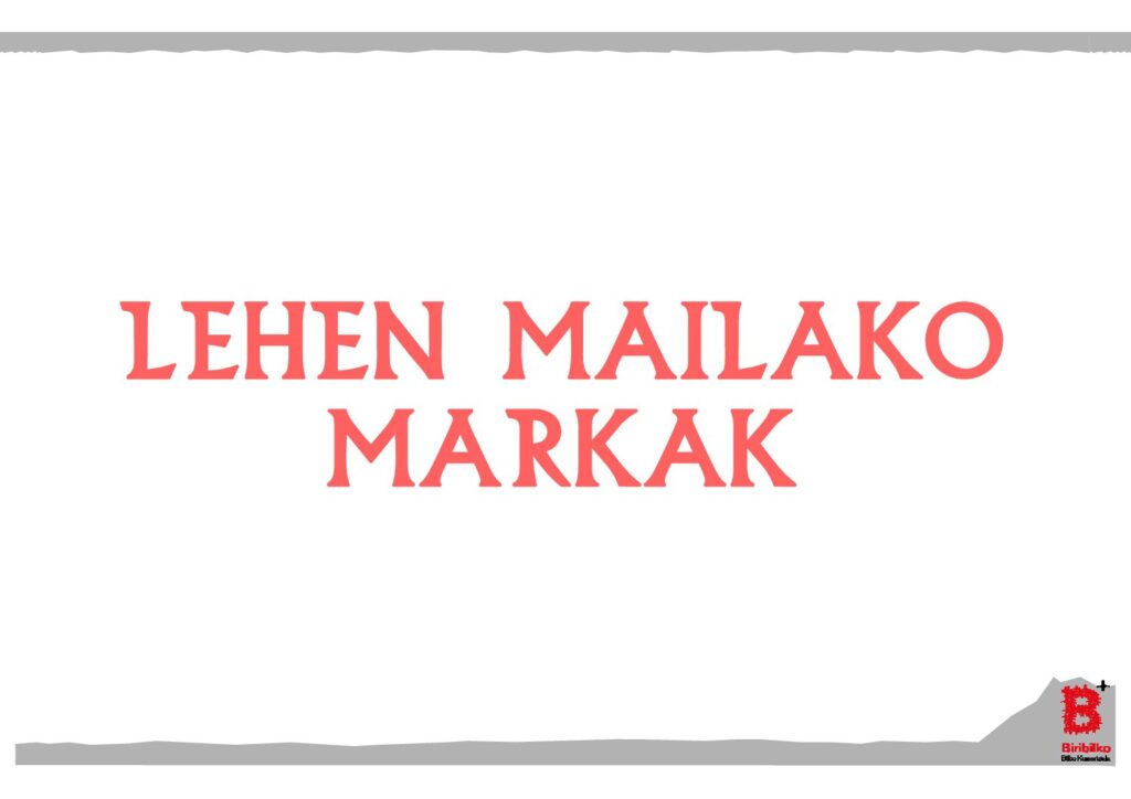 Lehen mailako markak (eus)