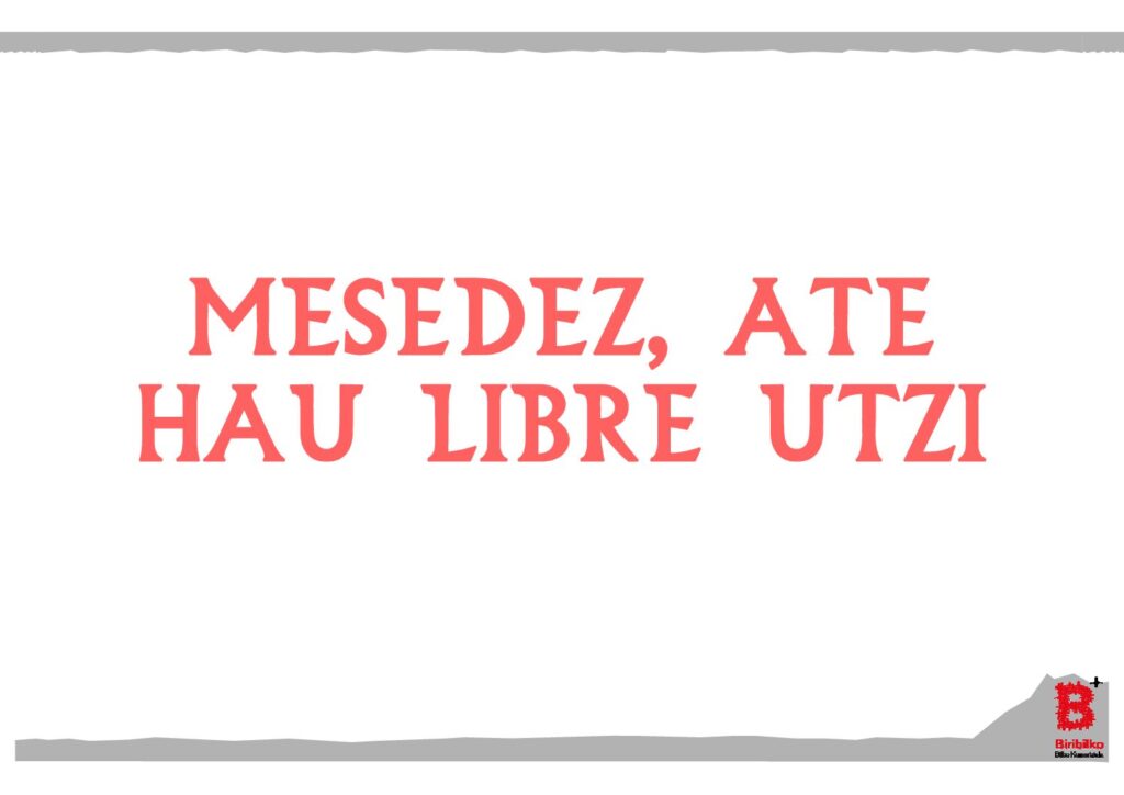 Mesedez, ate hau libre utzi (eus)