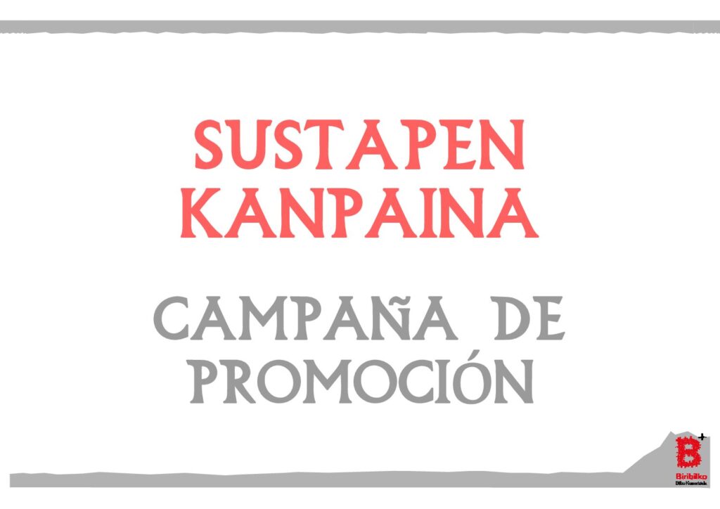 Campaña de promoción