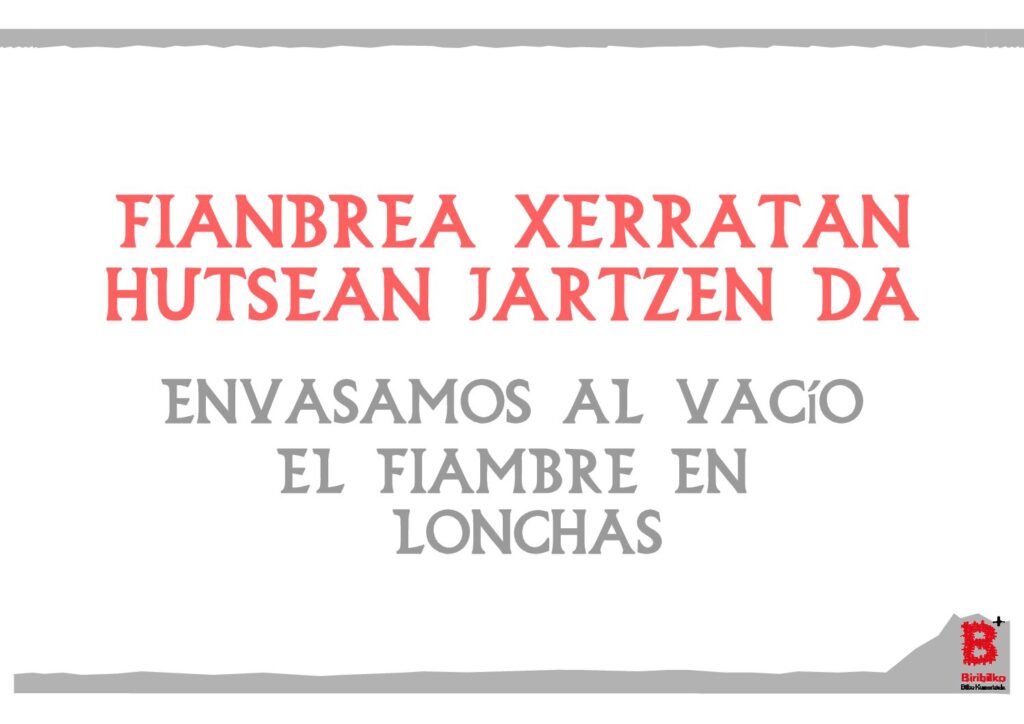 Envasamos al vacío el fiambre en lonchas