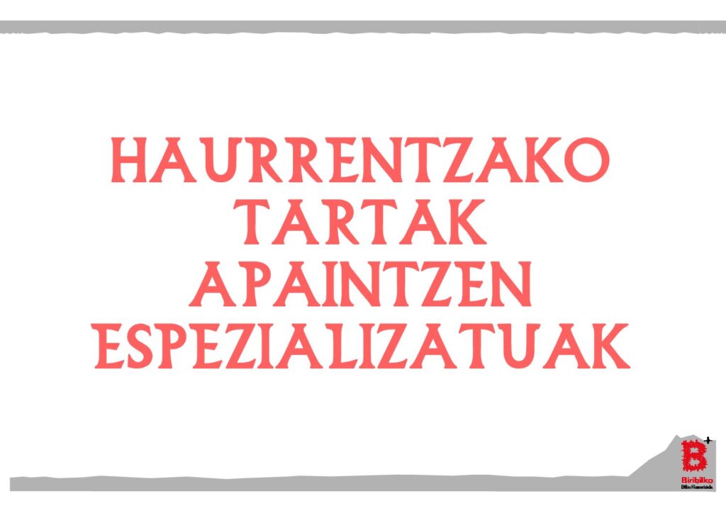 Haurrentzako tartak apaintzen espezializatuak (eus)