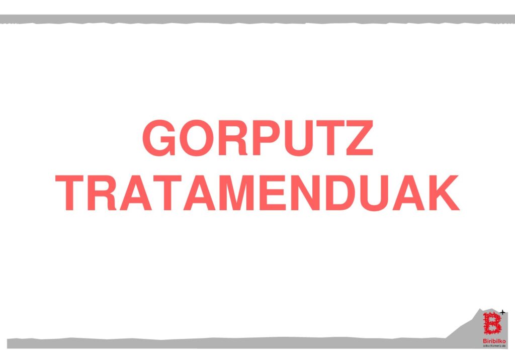 GORPUTZ TRATAMENDUAK (eus)